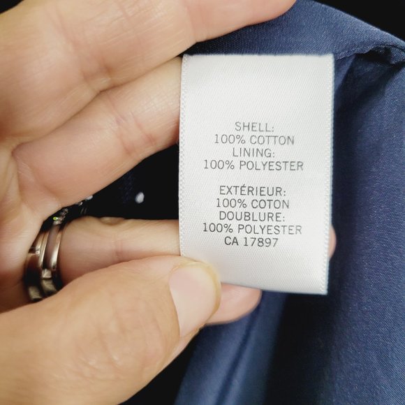 Banana Republic Navy Polka Dot Blazer - Picture 6 of 9